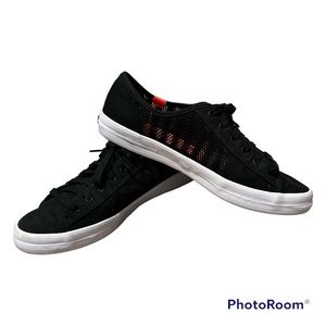 Keds Ortholite Black Sneakers Tennis Shoes Mesh sides Size 9.5